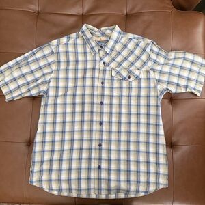 Ascend Blue Plaid Casual Shirt